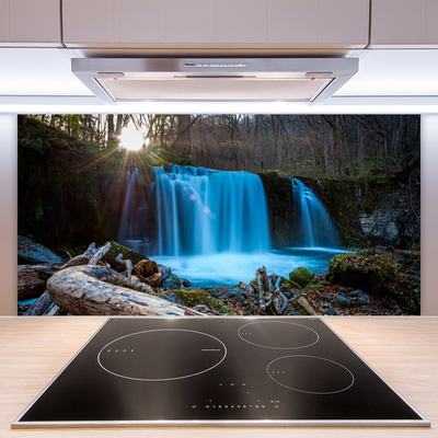 Pannello paraschizzi cucina Cascata della natura