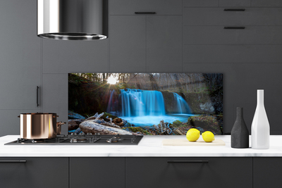 Pannello paraschizzi cucina Cascata della natura