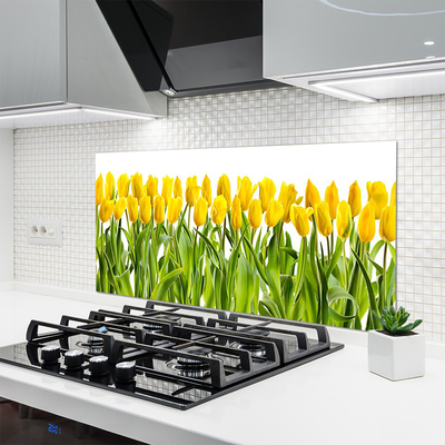 Rivestimento parete cucina Tulipani, fiori, natura