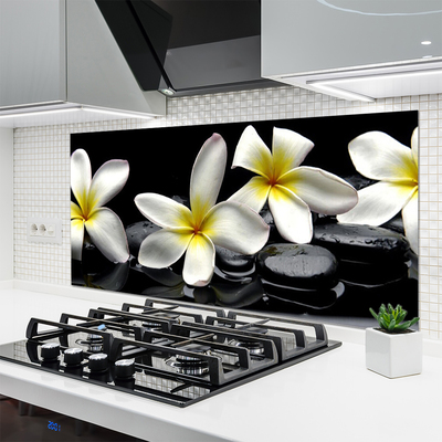 Pannello paraschizzi cucina Bellissimo fiore di Plumeria