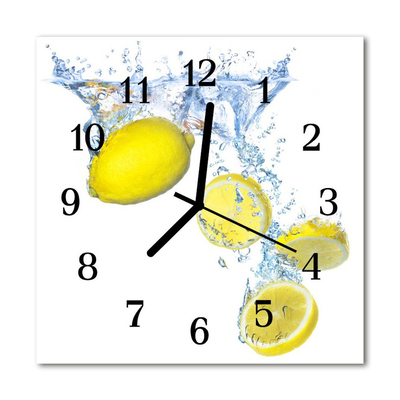 Orologio quadrato in vetro Limoni