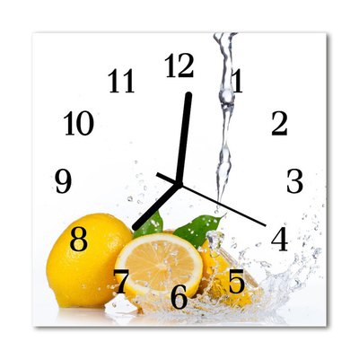 Orologio quadrato in vetro Limoni