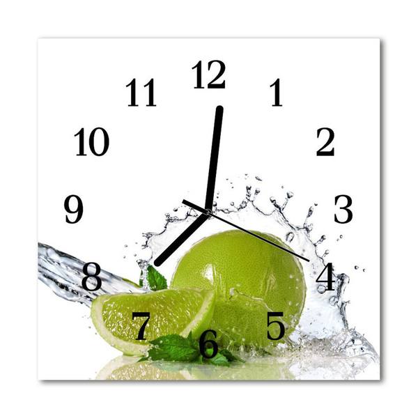 Orologio quadrato Acqua di calce