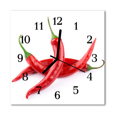 Zegar ścienny kwadrat Chilli
