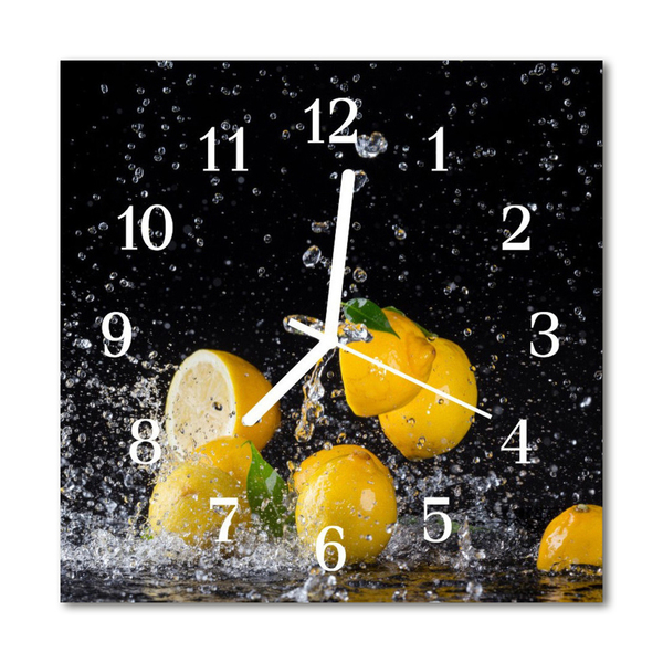 Orologio quadrato in vetro Limoni
