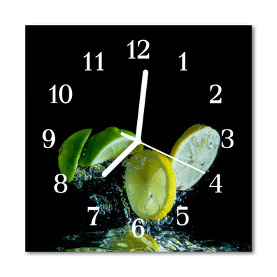 Orologio quadrato Limone lime