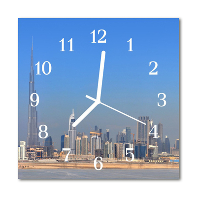 Orologio quadrato Città di Dubai