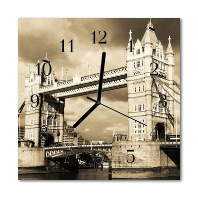 Zegar ścienny kwadrat London Bridge