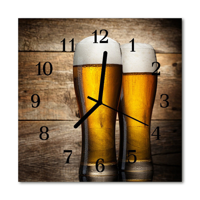 Orologio quadrato Birra