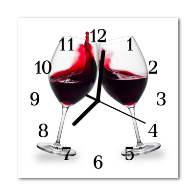 Orologio quadrato Vino