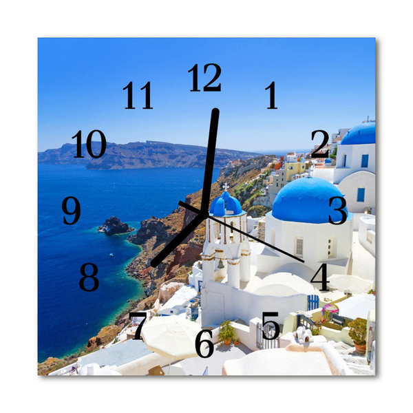 Orologio quadrato Santorini