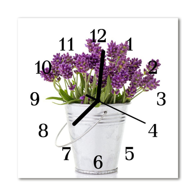 Orologio quadrato Lavanda