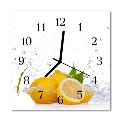 Orologio quadrato in vetro Limoni