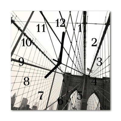 Orologio quadrato Ponte di brooklyn