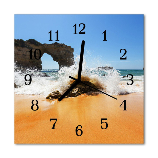 Orologio quadrato Spiaggia