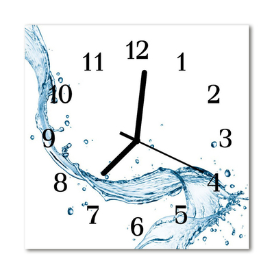 Orologio quadrato Acqua