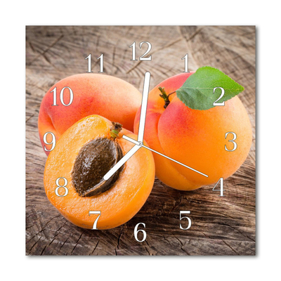 Orologio quadrato Albicocche