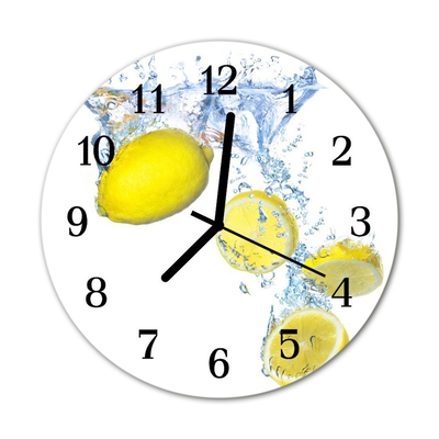 Orologio rotondo in vetro Limoni