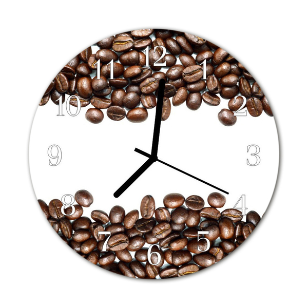 Orologio rotondo Chicchi di caffè