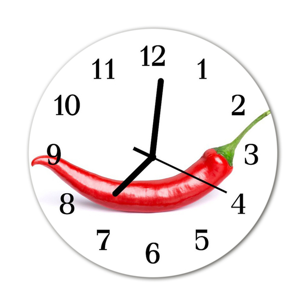 Orologio rotondo Peperoncino