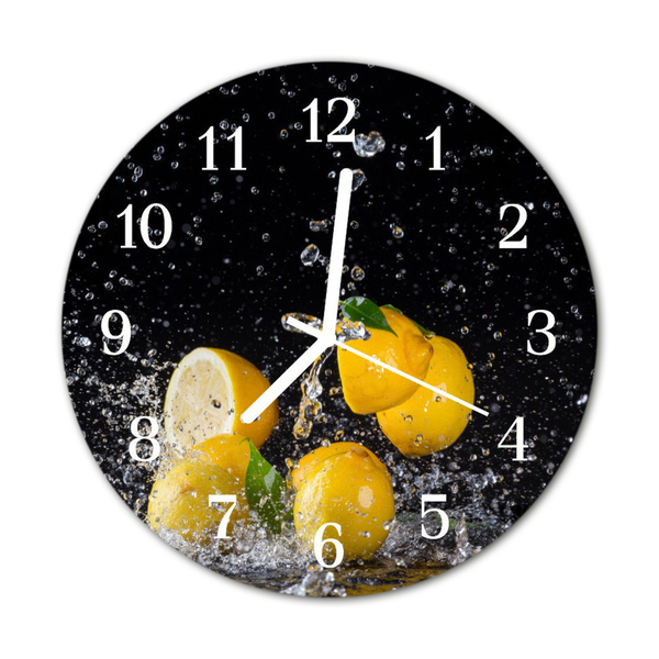Orologio rotondo in vetro Limoni