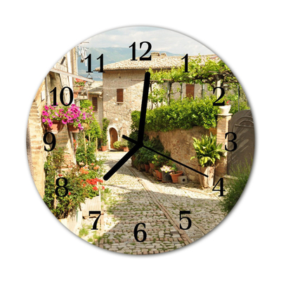 Orologio rotondo Avenue flowers