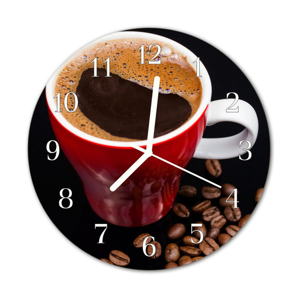 Orologio rotondo Tazza di caffè
