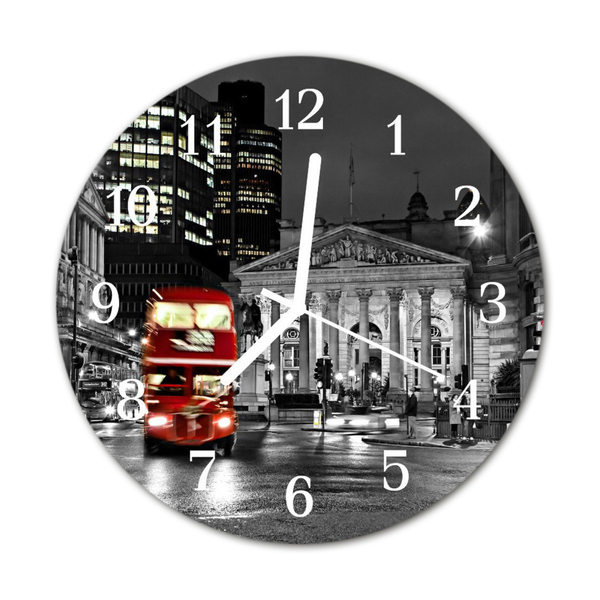 Orologio rotondo Autobus Londra