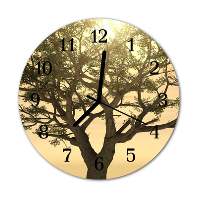 Orologio rotondo Albero