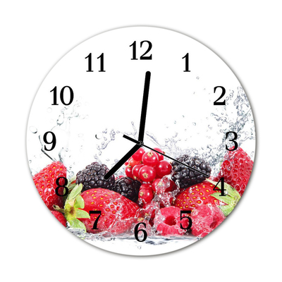 Orologio rotondo Frutta