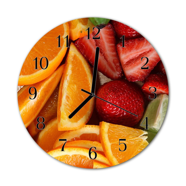 Orologio rotondo Frutta