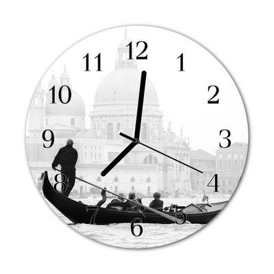 Orologio rotondo Barca di venezia