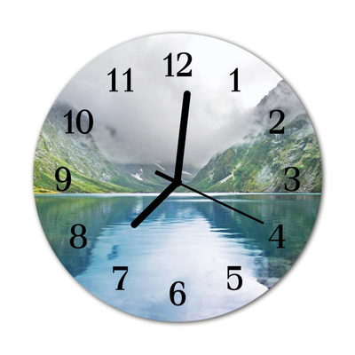 Orologio rotondo Lago di montagna