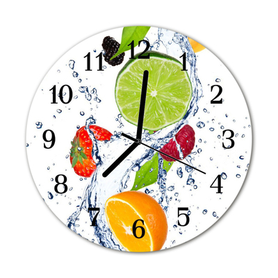 Orologio rotondo Frutta al limone