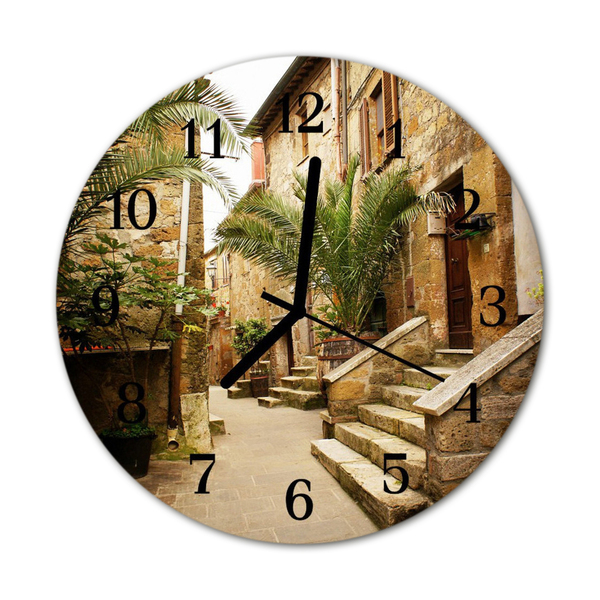 Orologio rotondo Palm avenue