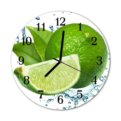 Orologio rotondo Lime