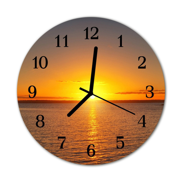 Orologio rotondo Tramonto