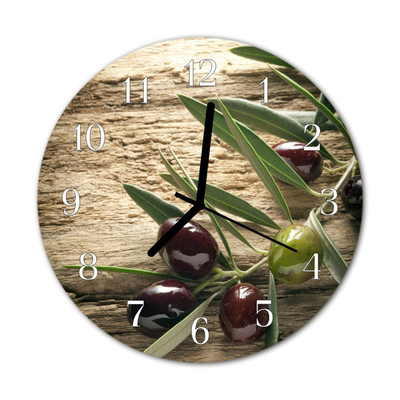 Orologio rotondo Olive