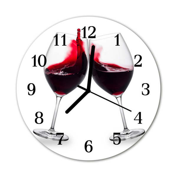 Orologio rotondo Vino