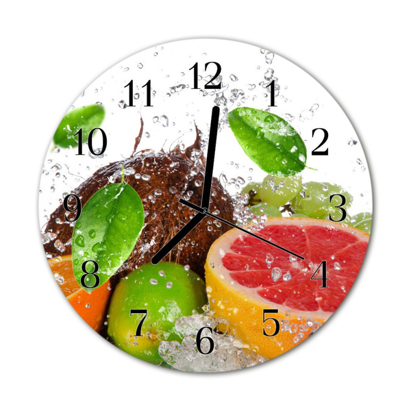 Orologio rotondo Frutta