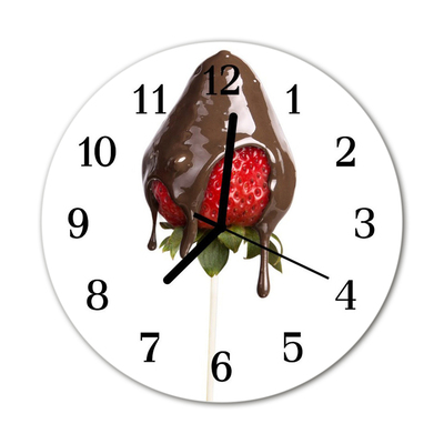 Orologio rotondo Cioccolato