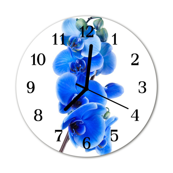 Orologio rotondo Orchidea