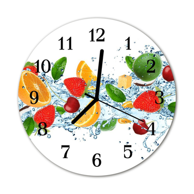 Orologio rotondo Frutta