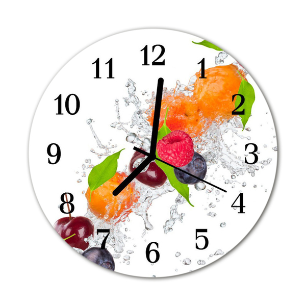 Orologio rotondo Frutta