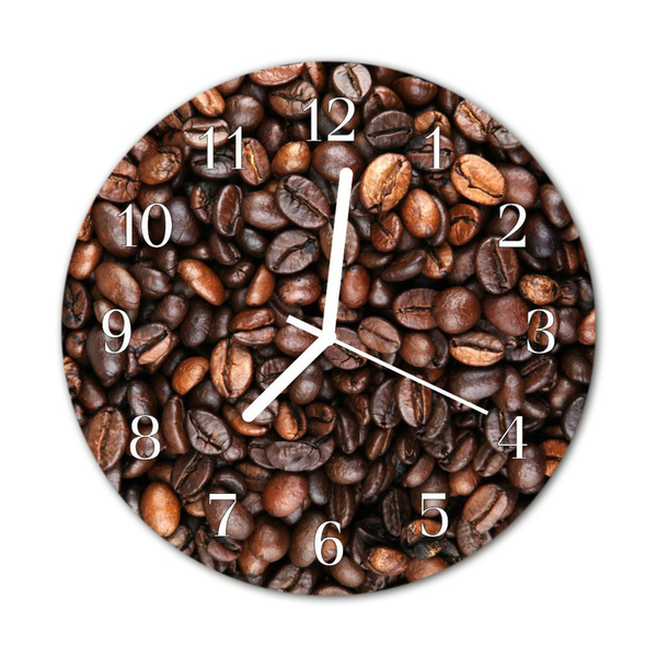 Orologio rotondo Chicchi di caffè
