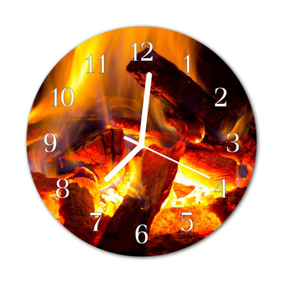 Orologio rotondo Fuoco