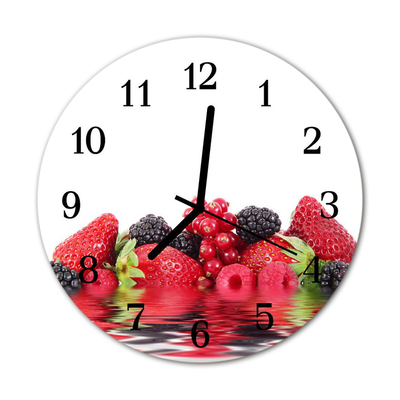 Orologio rotondo Frutta