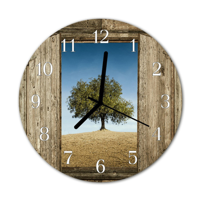 Orologio rotondo Albero