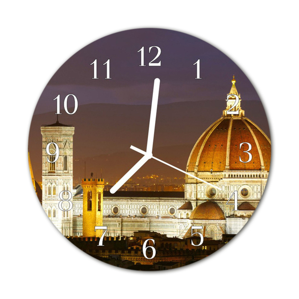 Orologio rotondo in vetro Basilica