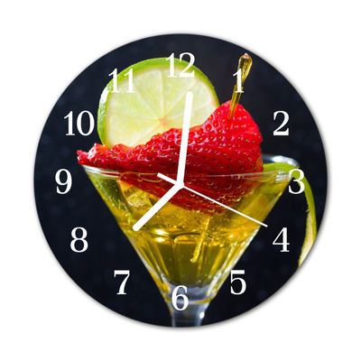 Orologio rotondo Cocktail